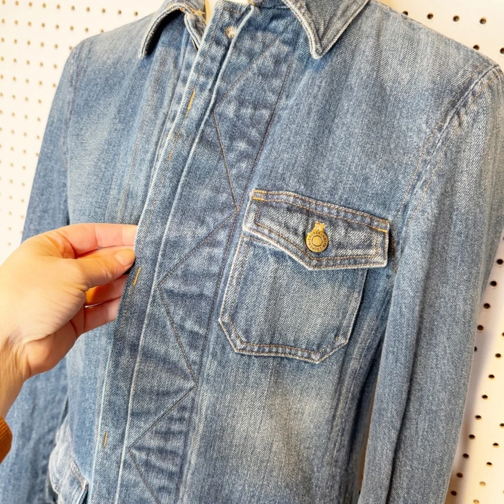 Ralph Lauren Blue Denim Jean Jacket - Picture 8 of 10